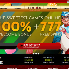 Cocoa Casino screenshot