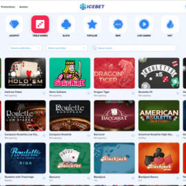 IceBet Casino screenshot