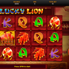 Lucky Lion screenshot
