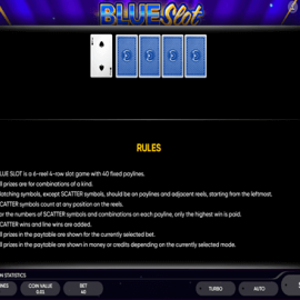 Blue Slot screenshot