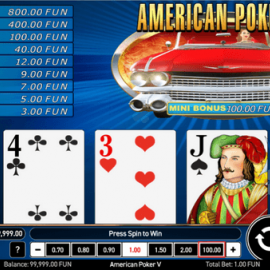 American Poker V screenshot