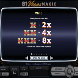 81 Vegas Magic screenshot