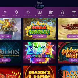 Genesis Casino screenshot