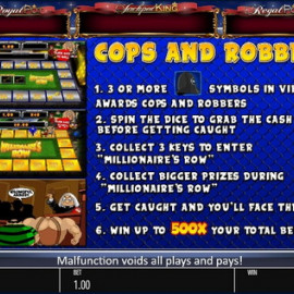Cop the Lot Jackpot King screenshot