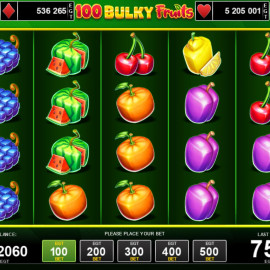 100 Bulky Fruits