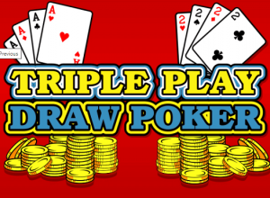 Triple Play Draw Poker
