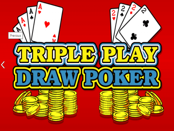 Triple Play Draw Poker