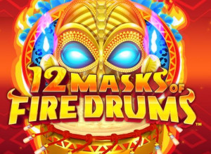 12 Masks of Fire Drums
