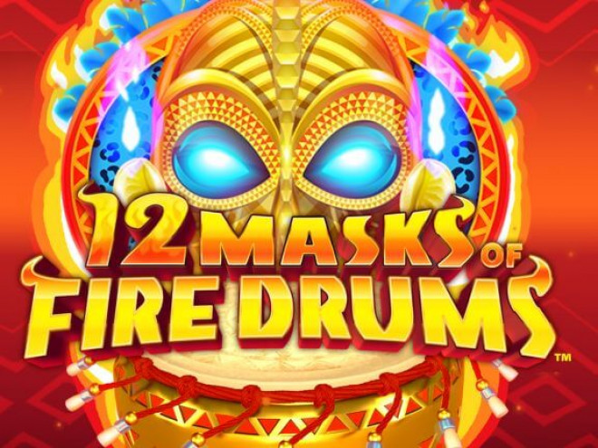 12 Masks of Fire Drums