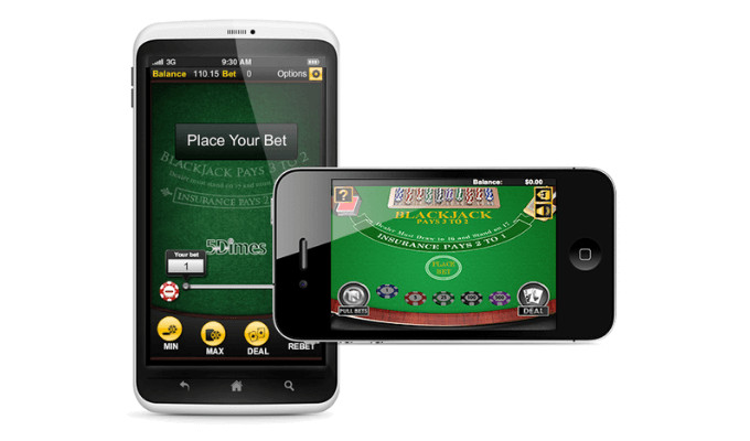 5 Dimes Casino Mobile Usability