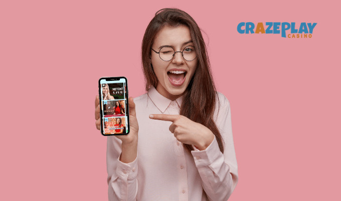 CrazePlay Casino Mobile Usability
