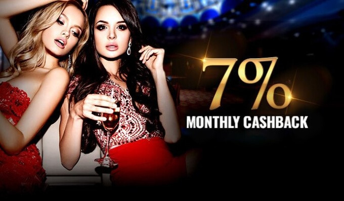 MYBCasino Cashback Offer
